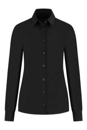 Travelstof blouse bediening en hotel 4