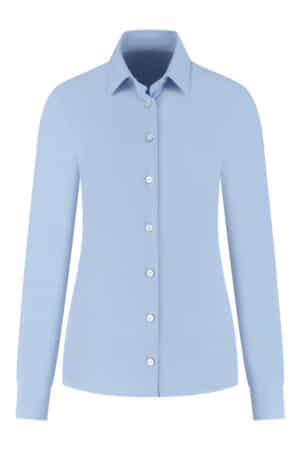 Travelstof blouse bediening en hotel 8