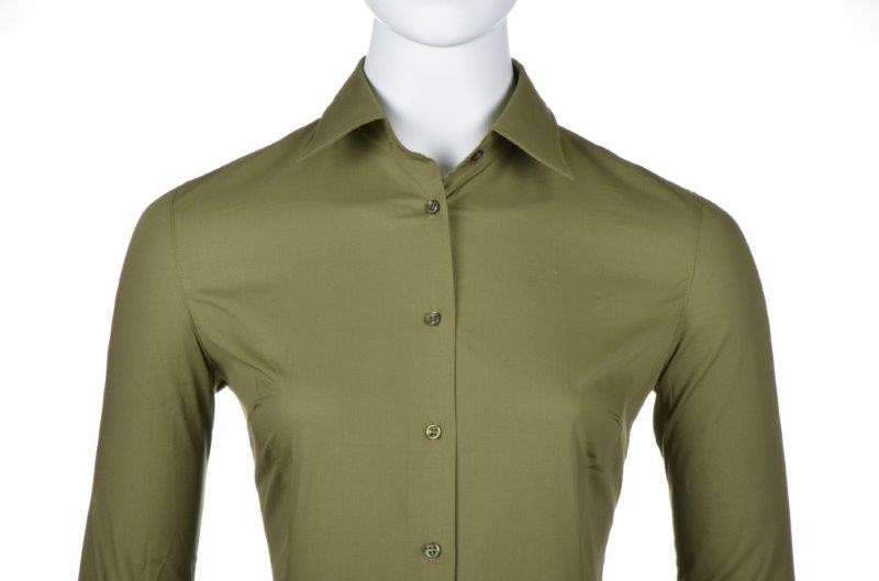 Stretch Blouse Travelstof Dames. Niet Strijken