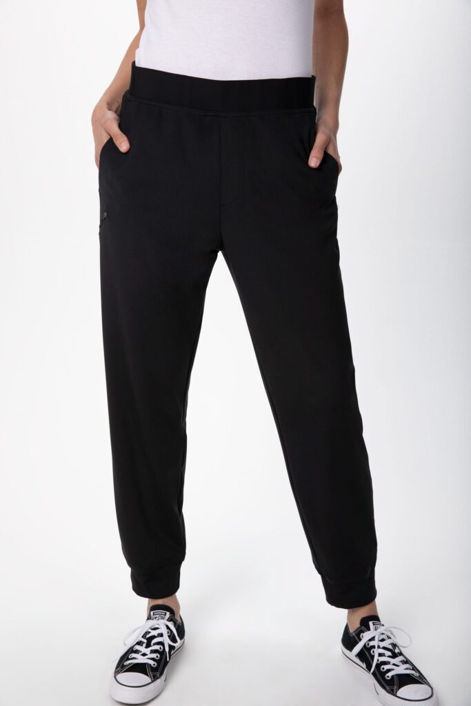 Jogger koksbroek zwart pbe02-5