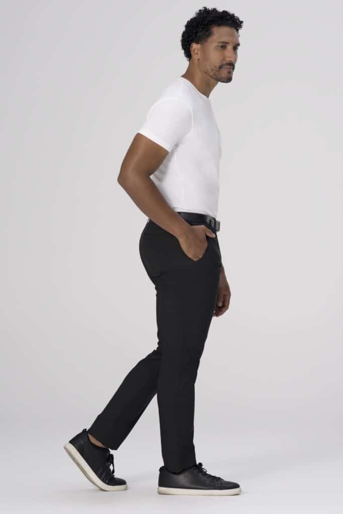 Chino zwart Stretch bediening pec04 9