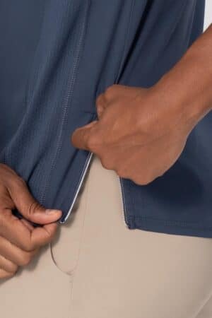 koks shirt Aryes Navy korte mouw shs01 8