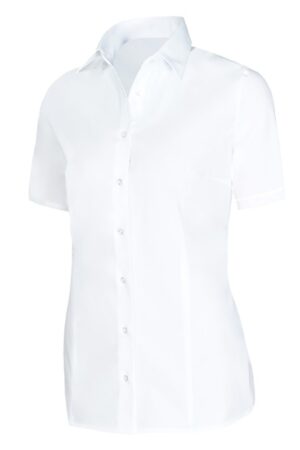 Basic Stretch Blouse Dames Kort