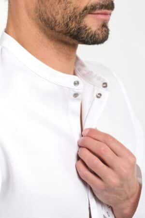 Witte koksbuis Ithurria Bragard stretch 5