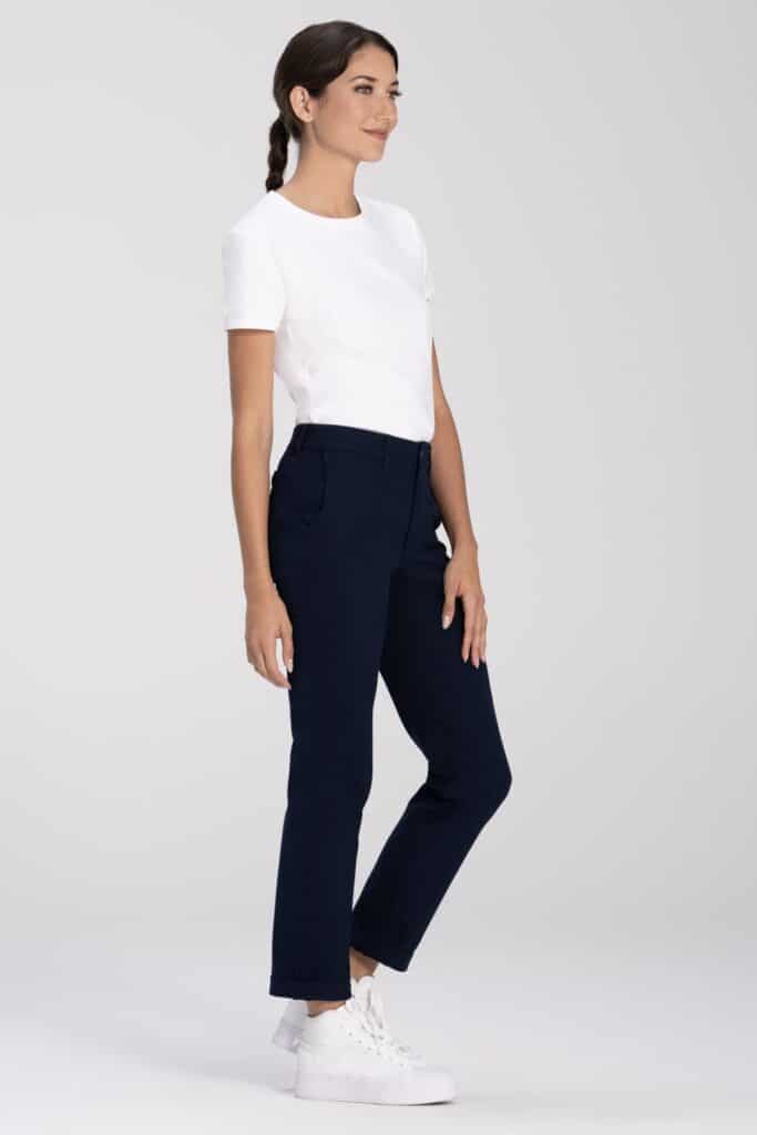 Chino stretch travelstof dames broek pec04w-nav-1