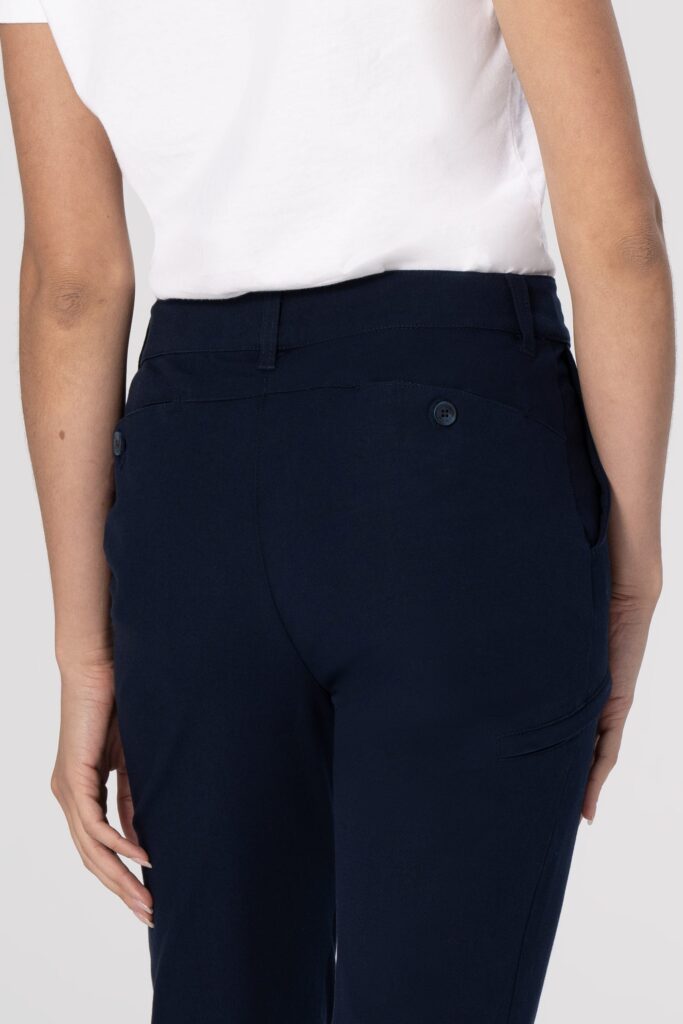 Chino stretch travelstof dames broek pec04w-nav-9