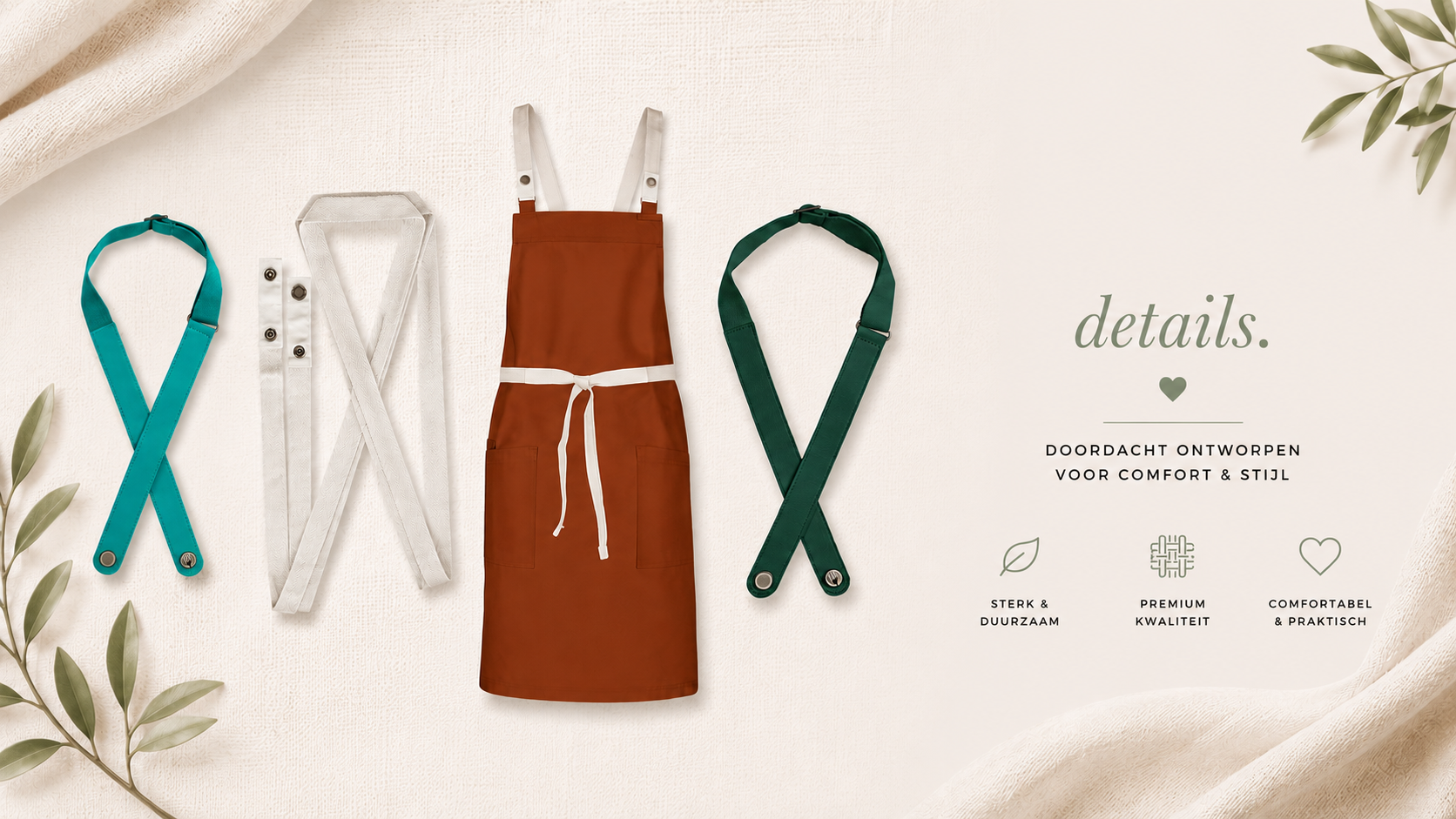 Horeca werkkleding accessoires
